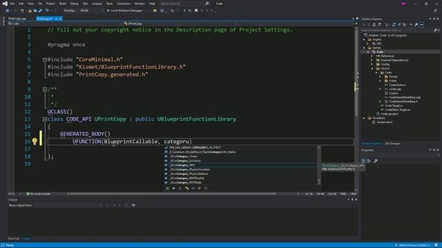 Unreal Engine 5 C++ Blueprint Function Library Tutorial Create Own Blueprint Code With C++ For UE5