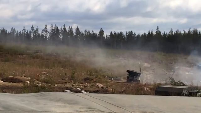 СТРЕЛЬБА ИЗ ГРАД БМ21