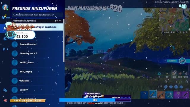 Der 200€ Addi-Weihnachtscup *JETZT* LIVE??- SKIN CONTEST!? - CUSTOM GAMES TURNIERE - Fortnite | Add смотреть онлайн