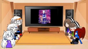 undertale react to papyrus aus theme | bad | and a ships