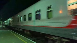 Электровоз ЭП1М-644 с поездом 479А/480А Санкт-Петербург — Сухум