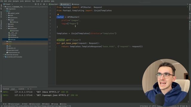 FastAPI - Верстка с Jinja. Как визуализировать API #12