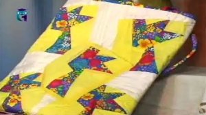 Лоскутное шитье. Птица счастья - украшение для лоскутного одеяла и сумки. Мастер класс