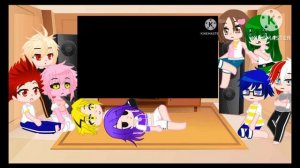 class 1-a react to deku sing//mha//