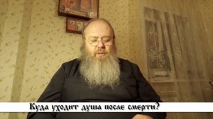 ВОПРОС НАСТОЯТЕЛЮ. Куда уходит душа после смерти? Протоиерей Никита Панасюк