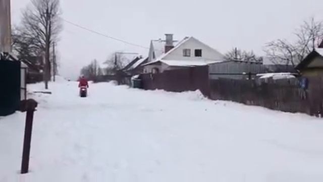Мотособака самодельная
