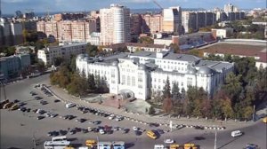 Обзорная площадка на ж/д вокзале в Самаре