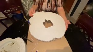 Декор настенных часов ? Быстро и очень красиво ?