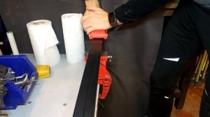 Нанесение структуры на беговые лыжи в ручную