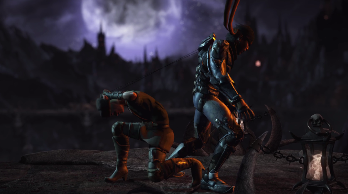 Соня Блейд рентген в Mortal Kombat X