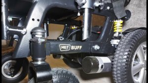 MET BUFF. Инвалидная коляска с электроприводом. 4K
