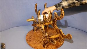 Бутылочница 2 - Резьба по дереву