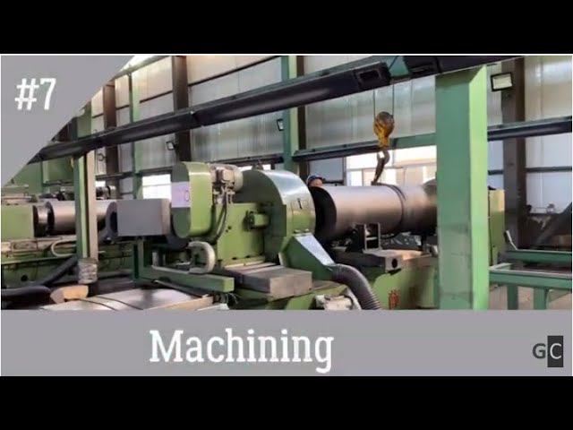 Мехобработка графитированных электродов. Graphite electrodes machining.