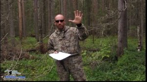 Самодельный транспортир в лесу, тайге, горах. Как измерить углы по руке.