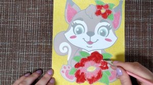Картина из песка|Фреска|Sand painting|Fresco|砂絵 | フレスコ画