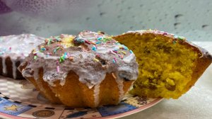 Творожный кулич - тает во рту! Без дрожжей, без замеса теста.