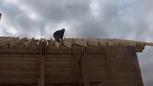 Дом из бруса по проекту 100-150 -026