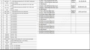 Подключаем матрицу 30 pin CCFL к 40 pin LED LVDS