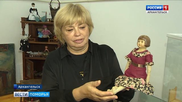 В Архангельске открывается выставка - "Игрушки моего детства" смотреть онлайн
