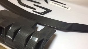 Mercedes C63 carbon fiber parts spoilers