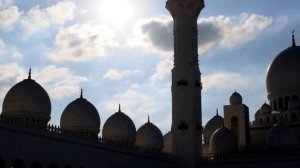 Призыв к молитве в мечети Шейха Заеда , Абу Даби