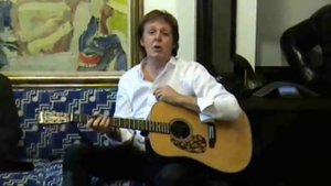 Акустическая гитара BlueRidge. Пол МакКартни Paul McCartney