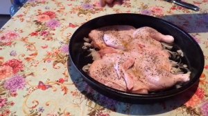 Цыплёнок табака. Секретный маринад. Очень сочный!!!