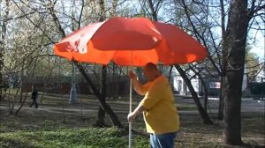 Пляжный зонт от солнца и дождя Митек