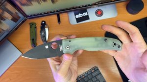 Spyderco Shaman Jade G10 M4 Обзор