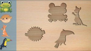 Детские пазлы Животные Ч. 1