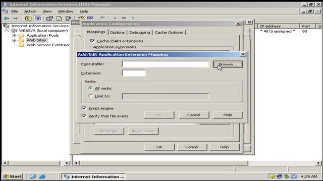 PHP & MySQL On IIS 6 0