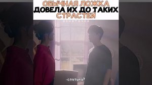 ?Обычная ложка довела их до таких страстей/Золотая ложка