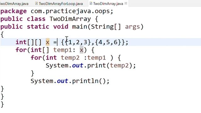 How to Iterate Multi Dimensional Array | Using For Each Loop 2 D Array- Part 5 | Java Basics 74 смотреть онлайн