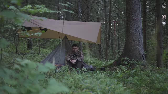 Бушкрафт в компании с дикой лисой, рыбалка, советы