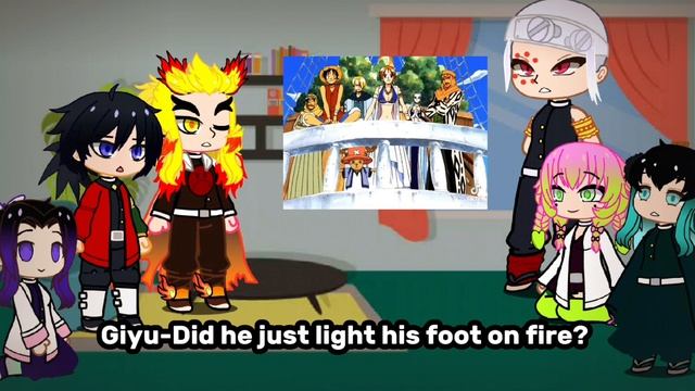 Hashiras react to Tanjiro Kamado as Ace from One piece. 1/? смотреть онлайн