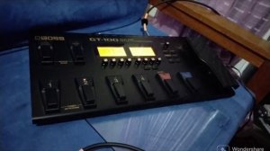 BOSS GX-100 X BOSS GT-100 COMPRANDO PATCHES!!!