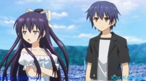 Клип по аниме Рандеву с жизнью Будь моим огнем или водопадом Любимое аниме