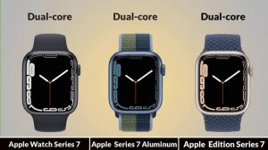 Apple Watch Series 7 41mm vs Series 7 Aluminum vs Edition Series 7