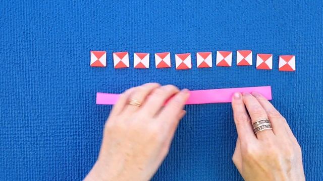 Оригами браслет из бумаги. Как просто сделать подарок своими руками. Origami paper bracelet.