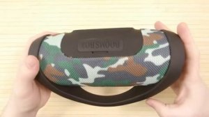Bluetooth колонка LZ Boombox mini Camouflage. Распаковка.