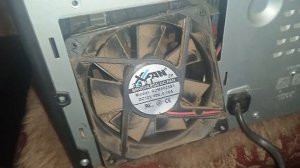 Как почистить: вентилятор в музыкальном центре не разбирая