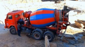 Футаж Бетономешалки. Стройка, Строительство, Звук Бетономешалки. Футажи для видеомонтажа Видеофутаж