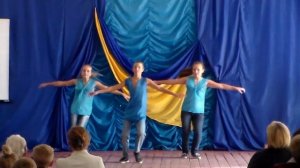 "Тоса -Тоса ." Танцевальная группа " Ассорти" Охримовская ООШ.
