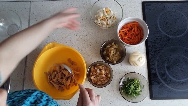 Салат ""Обжорка""