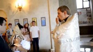 Спасо - Преображенский собор в городе Губкин. Крестины Дарьи. 29 июля 2016г.