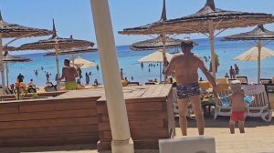 REEF OASIS BEACH RESORT Шарм Эль Шейх, ждём заселения, гуляем по территории, первое впечатление