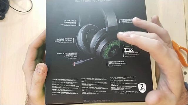 Razer Kraken Ultimate. Моя новая игровая гарнитура. смотреть онлайн