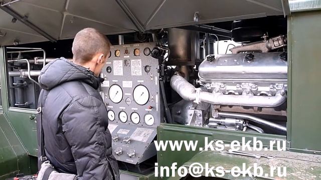 Расконсервация компрессорной станции высокого давления УКС 400В П4М 2 смотреть онлайн