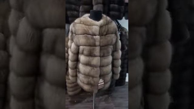 Шуба полушубок из баргузинского соболя Киев Днепр Одесса - Natesse