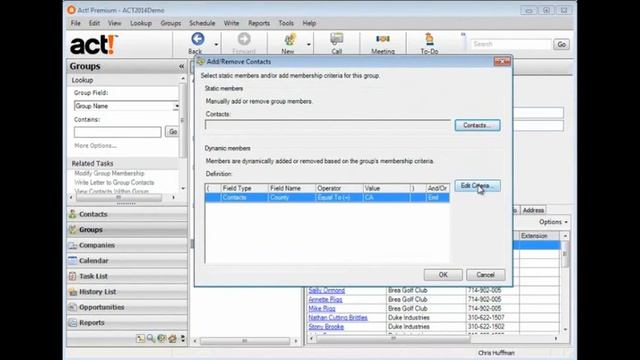 How To Use Dynamic Act Groups for Swiftpage Act Email Marketing смотреть онлайн